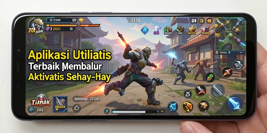 Tampilan utama aplikasi 3178 dengan fitur-fitur utilitas.