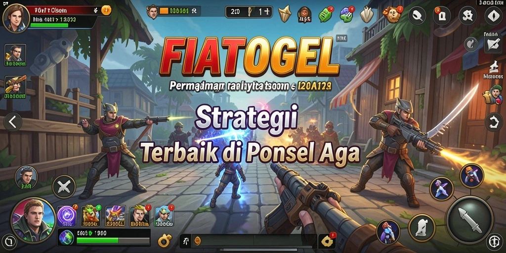 Tangkapan layar gameplay <strong>FIATOGEL</strong> menunjukkan strategi yang mendalam dan pertempuran seru.