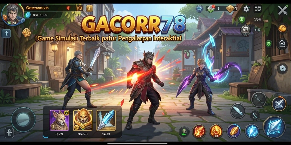 Gameplay interaktif yang mendalam dalam GACOR78.