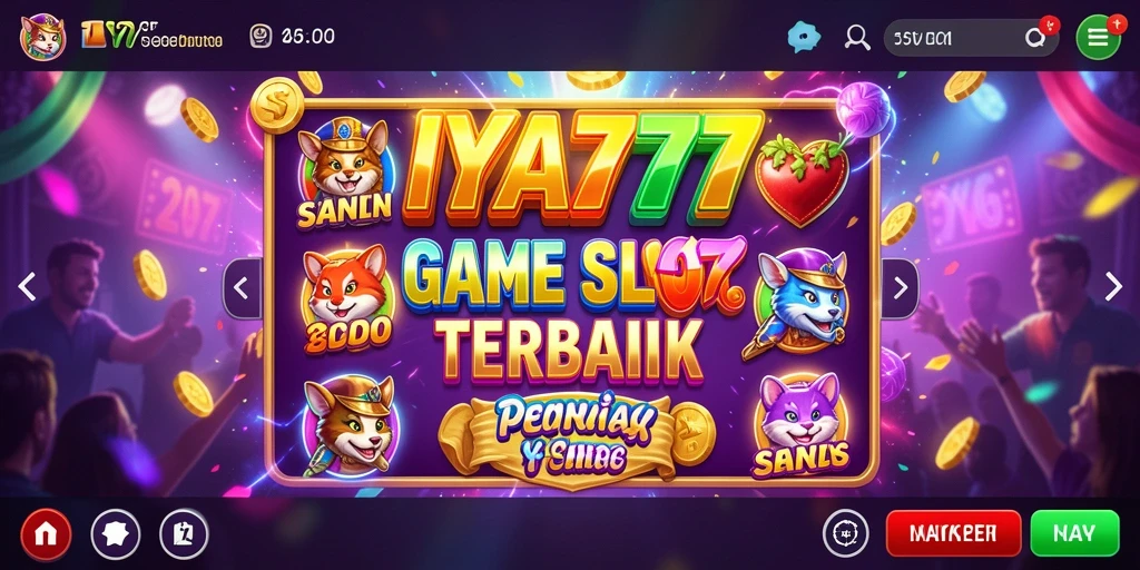 Tampilan menarik dalam gameplay slot di IYA777.