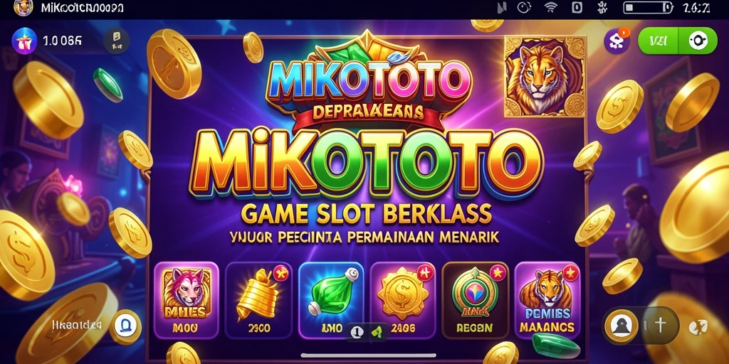 Gameplay mengasyikkan di MIKOTOTO dengan grafis slot yang menawan.
