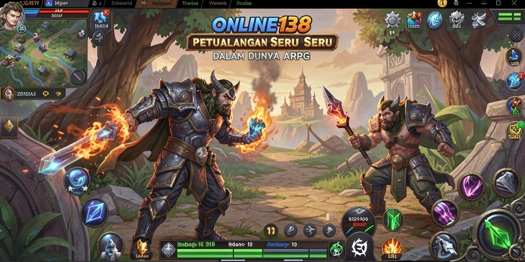 Screenshot menunjukkan gameplay ONLINE138 yang penuh aksi seru.