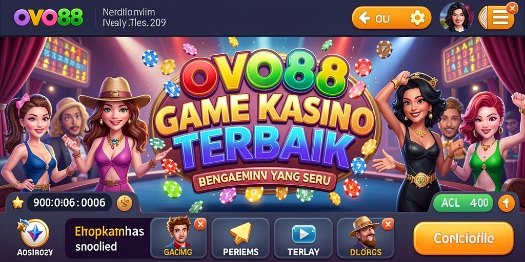 Tampilan gameplay menarik di OVO88 yang memukau.