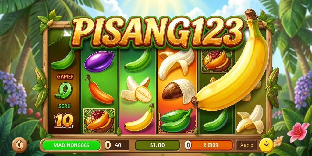 Gameplay PISANG123 yang mengasyikkan menampilkan simbol Slot yang menarik.
