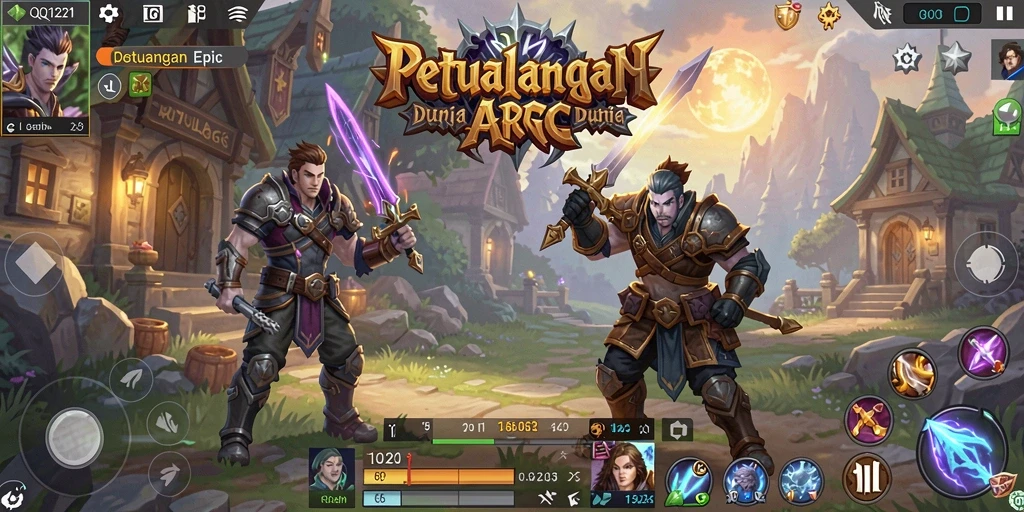 Tangkapan layar menampilkan aksi epik di dunia <strong>QQ1221</strong> yang penuh tantangan.