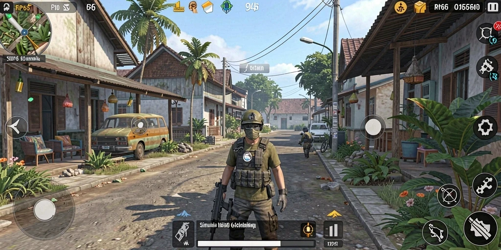 Tampilan gameplay RP66 yang memukau dan interaktif.