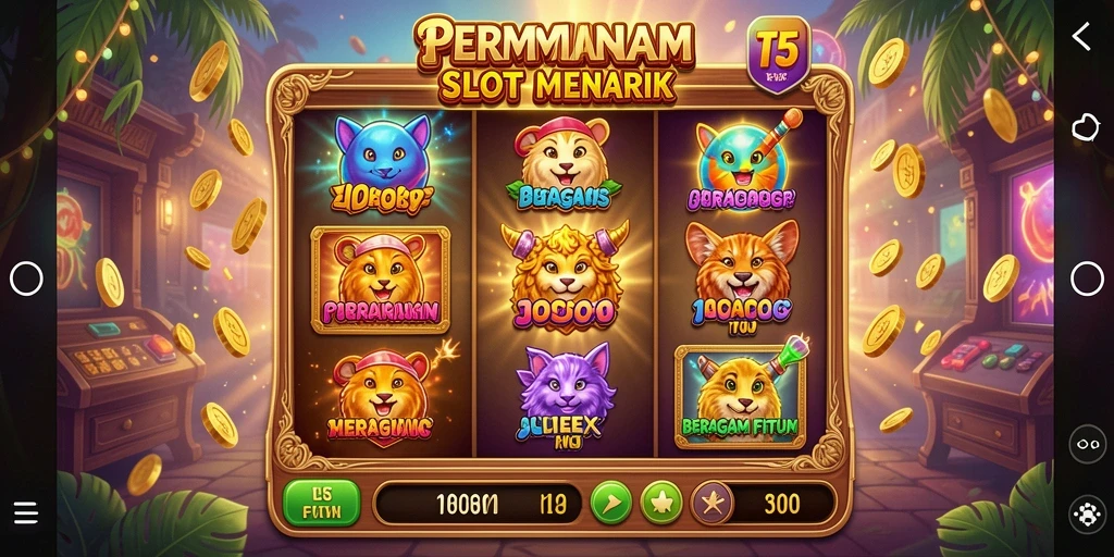 Screenshot T6 menunjukkan gameplay Slot yang seru dan menyenangkan.