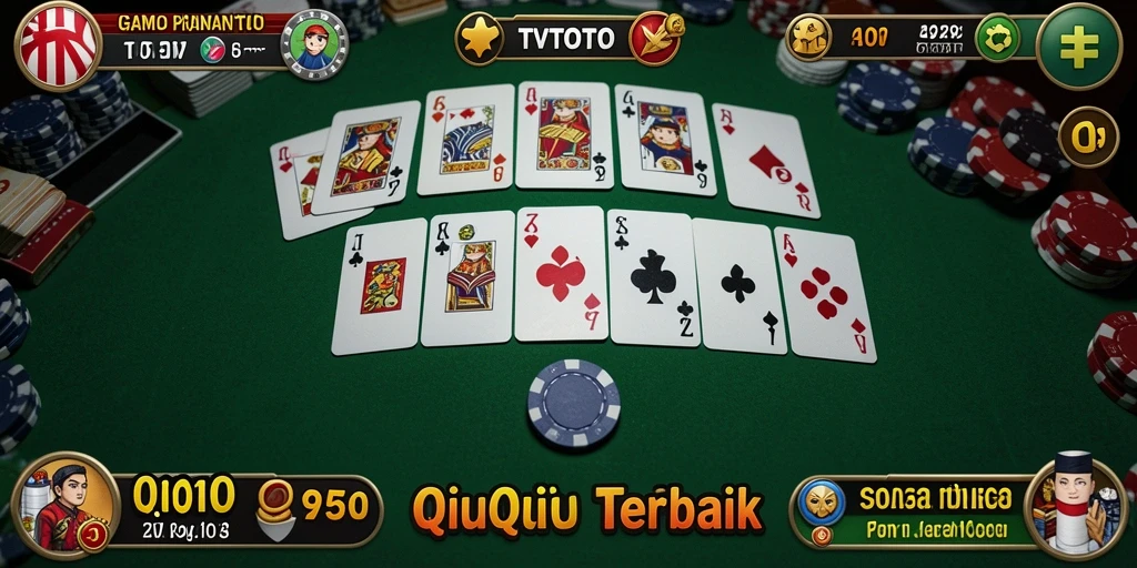 Gameplay seru dan menantang dari TVTOTO dalam permainan QiuQiu.
