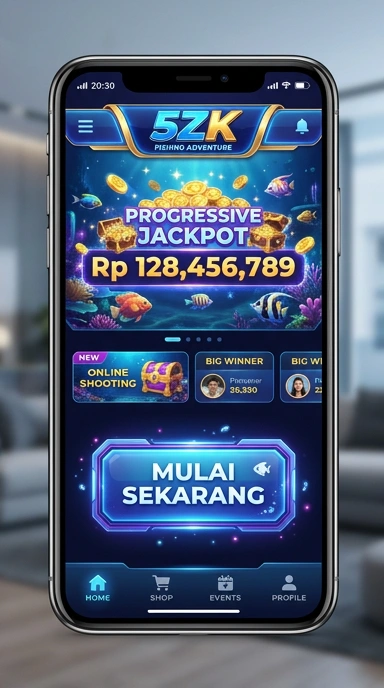 Tampilan antarmuka 5zk yang intuitif dan mudah digunakan.